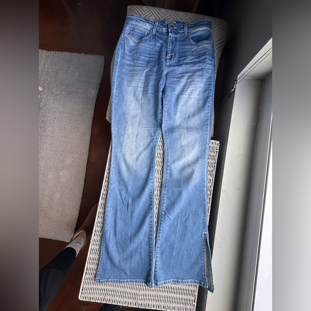 NWOT L'AGENCE (28) Abilene High-Rise Baby Boot Slit Jean Alamo - Picture 7 of 8